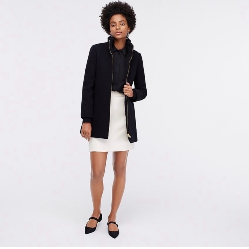 Jcrew wool coat size 8